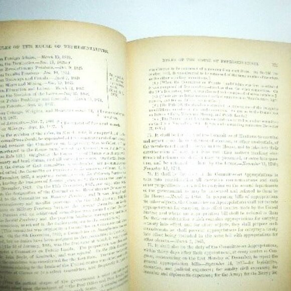 1877 Constitution UNITED STATES of AMERICA Henry Smith Rules & Orders 3rd Ed. - Picture 9 of 10